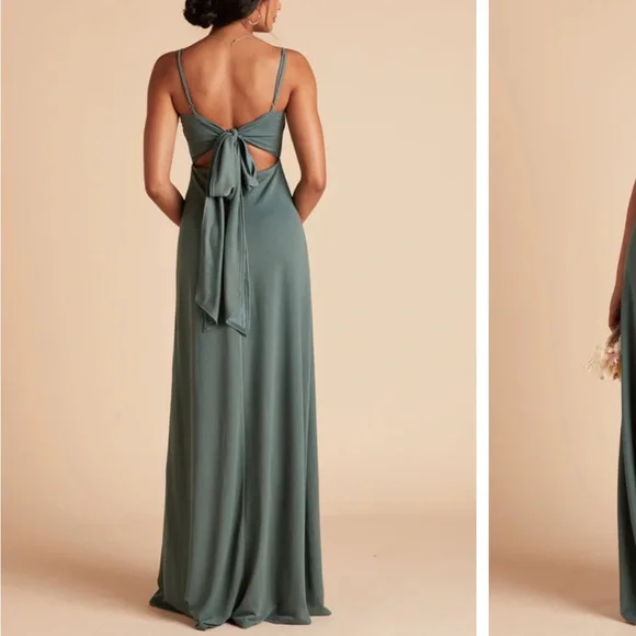 benny dress birdy grey Emerald Bridesmaid Dress Crepe Size XS